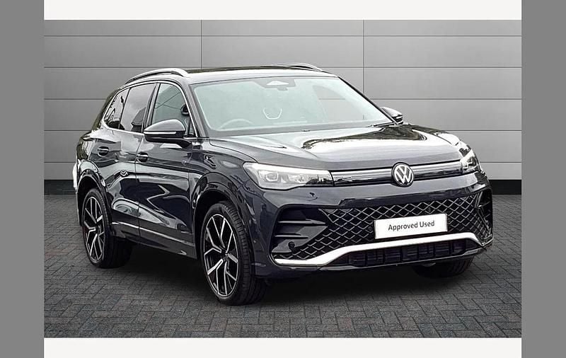 Grey Used 2025 VW Tiguan R-line SUV | £35,895 (A bit pricey) - Image 1/3