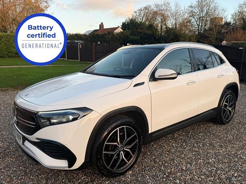 Used Mercedes EQA250 AMG Line Premium 139 kW (190 HP) 2021 White SUV