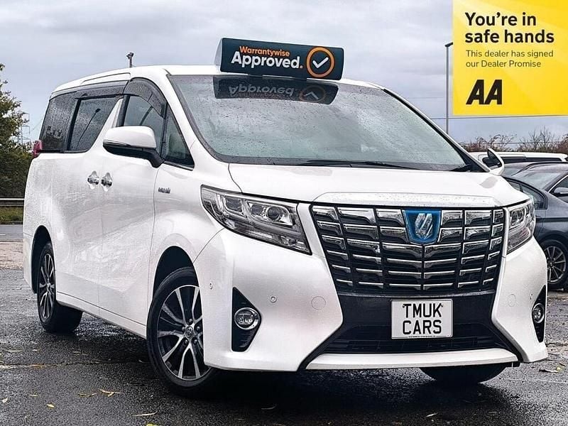 Pearl white Used 2017 Toyota Alphard Executive MPV | £22,995 - Image 1/4
