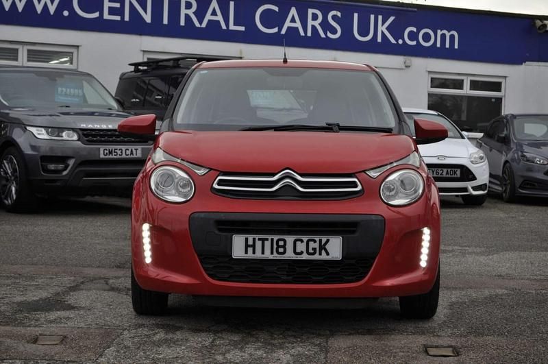Used Citroën C1 Feel 68 HP (50 kW) 2018 Red Hatchback