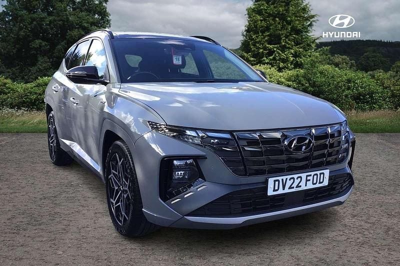 Grey Used 2022 Hyundai Tucson N Line SUV | £21,099 (Expensive) - Image 1/4