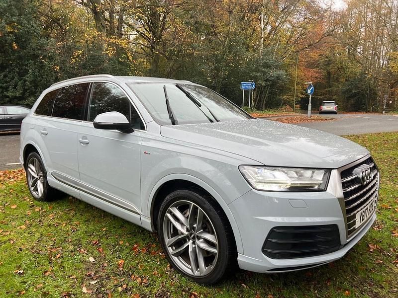 Used Audi Q7 S-Line 218 HP (160 kW) 2017 Grey SUV