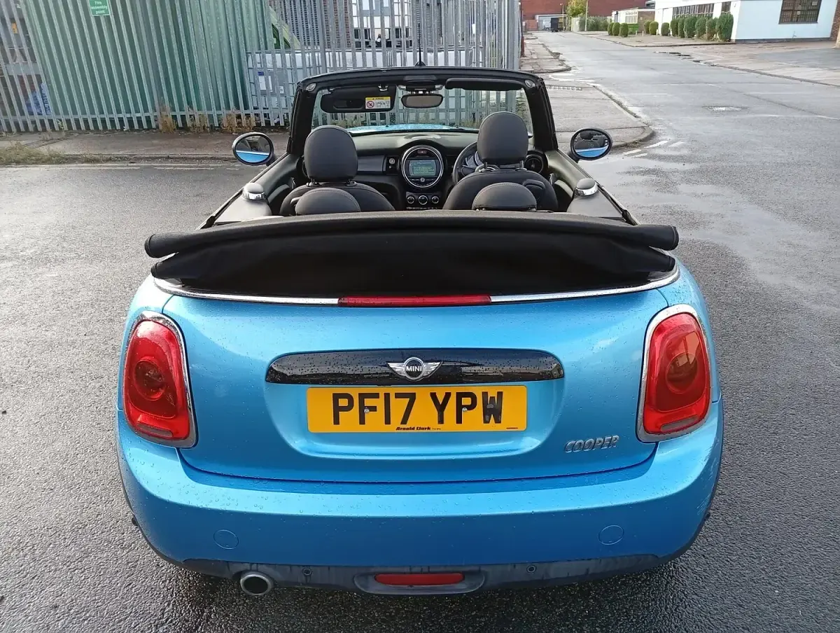 Used Mini Cooper Cabriolet 2017 Blue Cabriolet