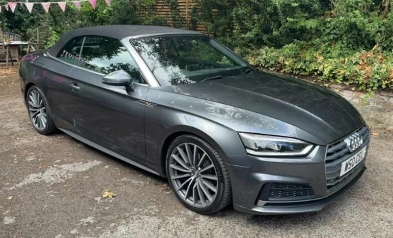 Grey Used 2019 Audi A5 Cabriolet Design Cabriolet | £21,099 (Fair price) - Image 1/1