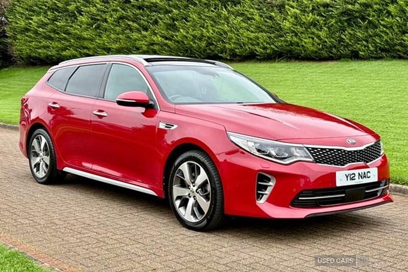 Red Used 2016 Kia Optima GT-Line S Estate | £13,495 (A bit pricey) - Image 1/1
