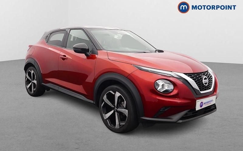 Red Used 2020 Nissan Juke Tekna SUV | £13,149 (Fair price) - Image 1/4