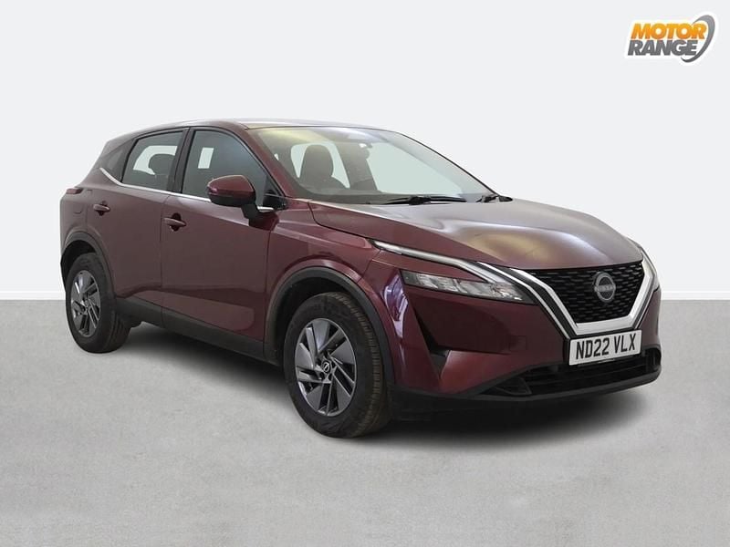 Red Used 2022 Nissan Qashqai Acenta Premium SUV | £18,295 (Good price) - Image 1/4
