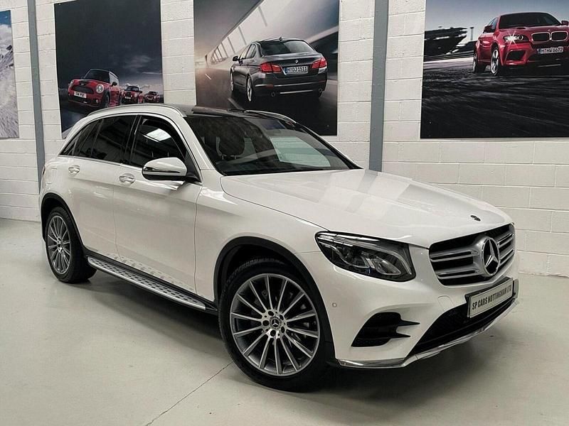 Used Mercedes GLC250 AMG line 2019 White SUV