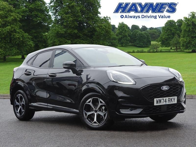 Black Used 2024 Ford Puma ST-Line Hatchback | £18,000 (Fair price) - Image 1/4