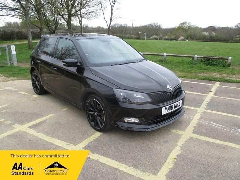 Used Skoda Fabia Monte Carlo 110 HP (80 kW) 2018 Black Hatchback