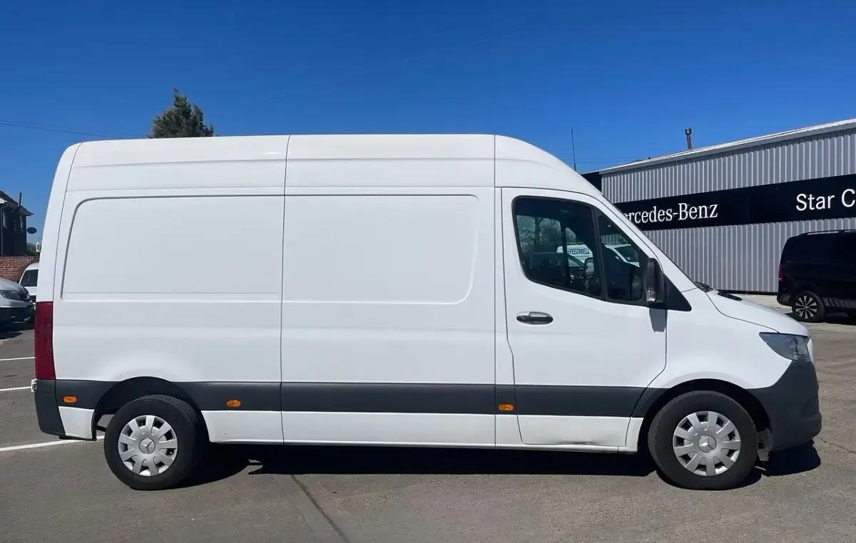 Begagnad Mercedes Sprinter 2021 Vit Van
