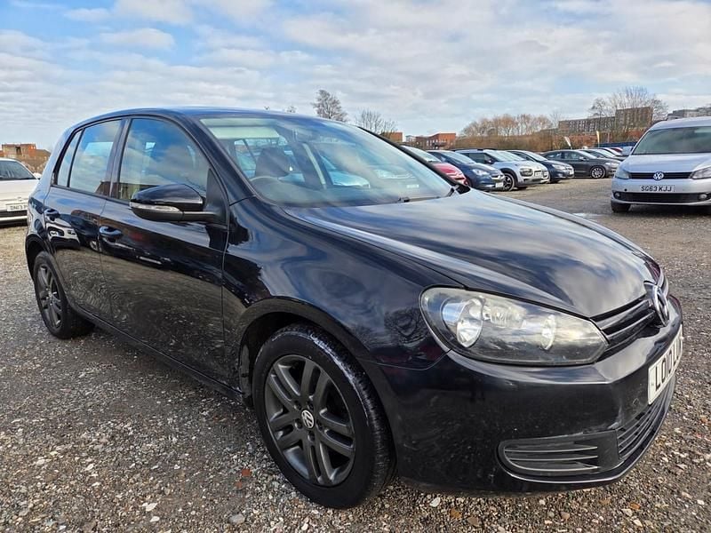 Black Used 2010 VW Golf VI S Hatchback | £3,500 (Fair price) - Image 1/4