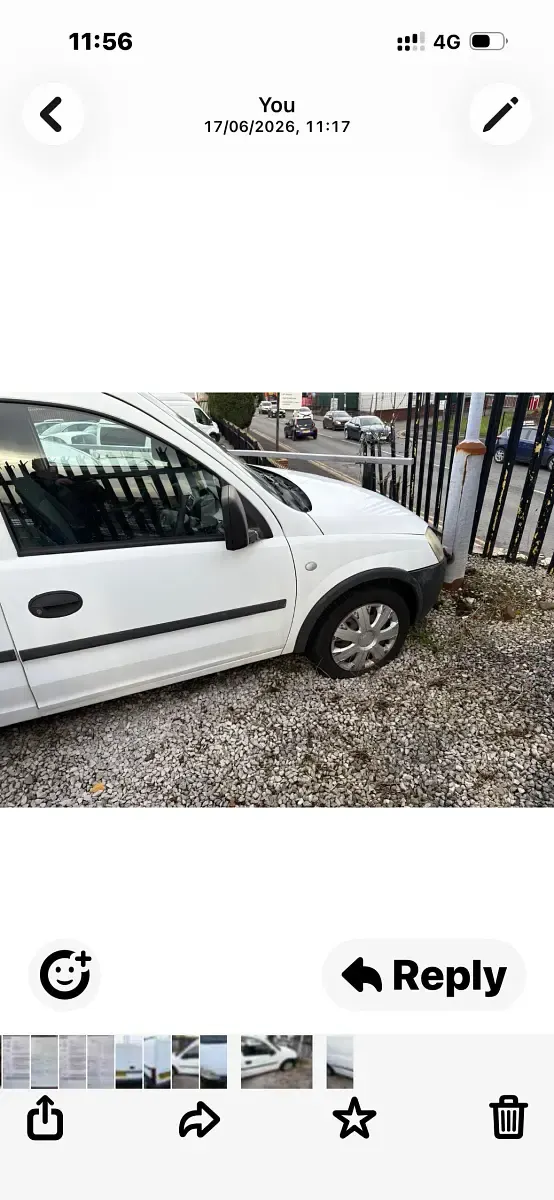 Used Vauxhall Combo 75 HP (55 kW) 2007 White MPV