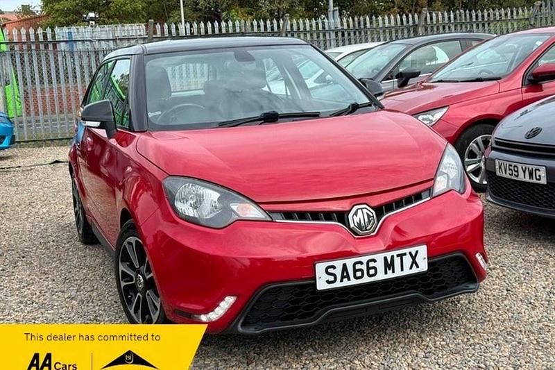 Used MG MG3 2016 Red Hatchback