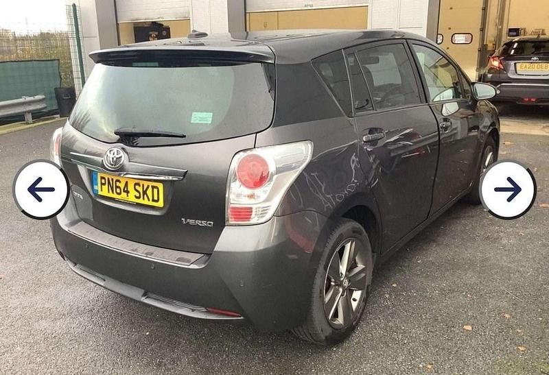 Grey Used 2014 Toyota Verso Trend MPV | £4,495 (A bit pricey) - Image 1/4