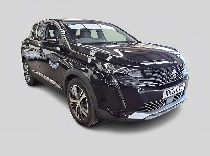 Black Used 2021 Peugeot 3008 Allure SUV | £15,220 (Fair price) - Image 1/1
