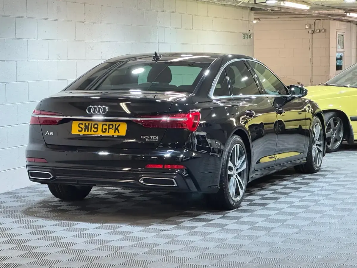 Used Audi A6 S-Line 2019 Black Sedan