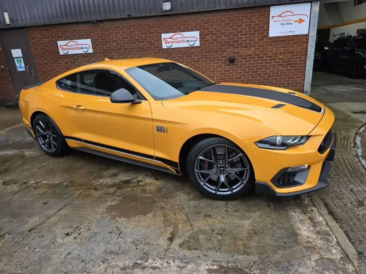Used Ford Mustang Mach 1 460 HP (338 kW) 2022 Orange Coupe