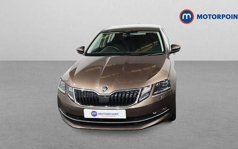 Used Skoda Octavia SE L 150 HP (110 kW) 2019 Brown Hatchback