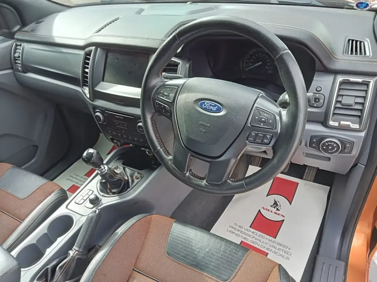 Used Ford Ranger Wildtrack 200 HP (147 kW) 2016 Orange Pickup