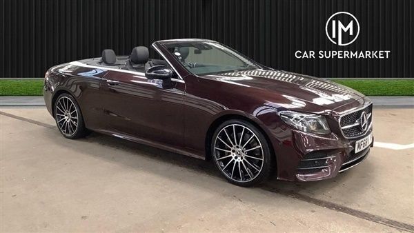 Red Used 2018 Mercedes E300 AMG line Cabriolet | £19,985 (Expensive) - Image 1/1