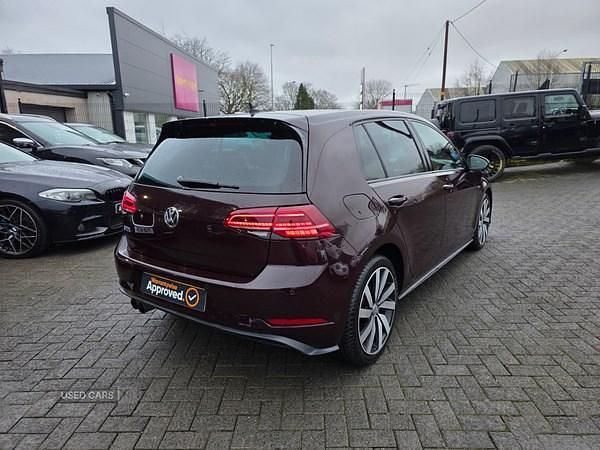 Used VW Golf VII Advance 204 HP (150 kW) 2018 Black Hatchback