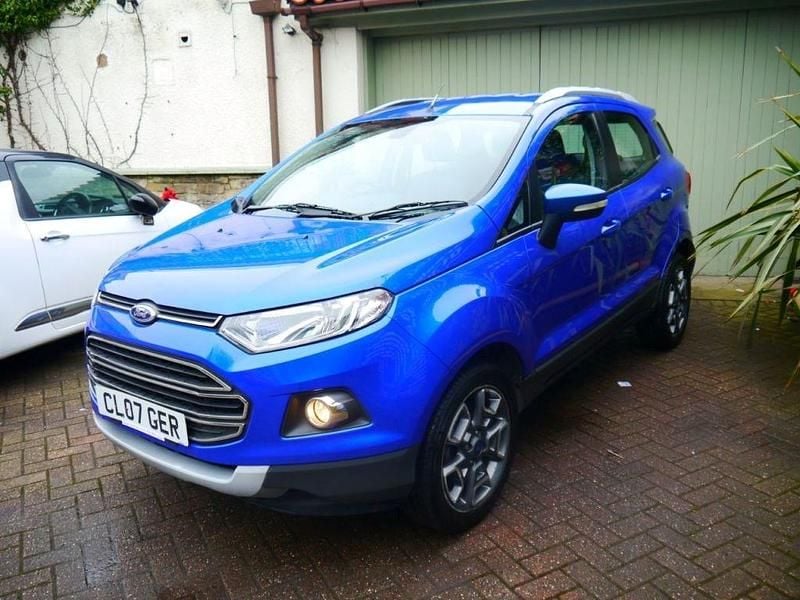 Used Ford Ecosport Titanium 125 HP (91 kW) 2015 Blue SUV