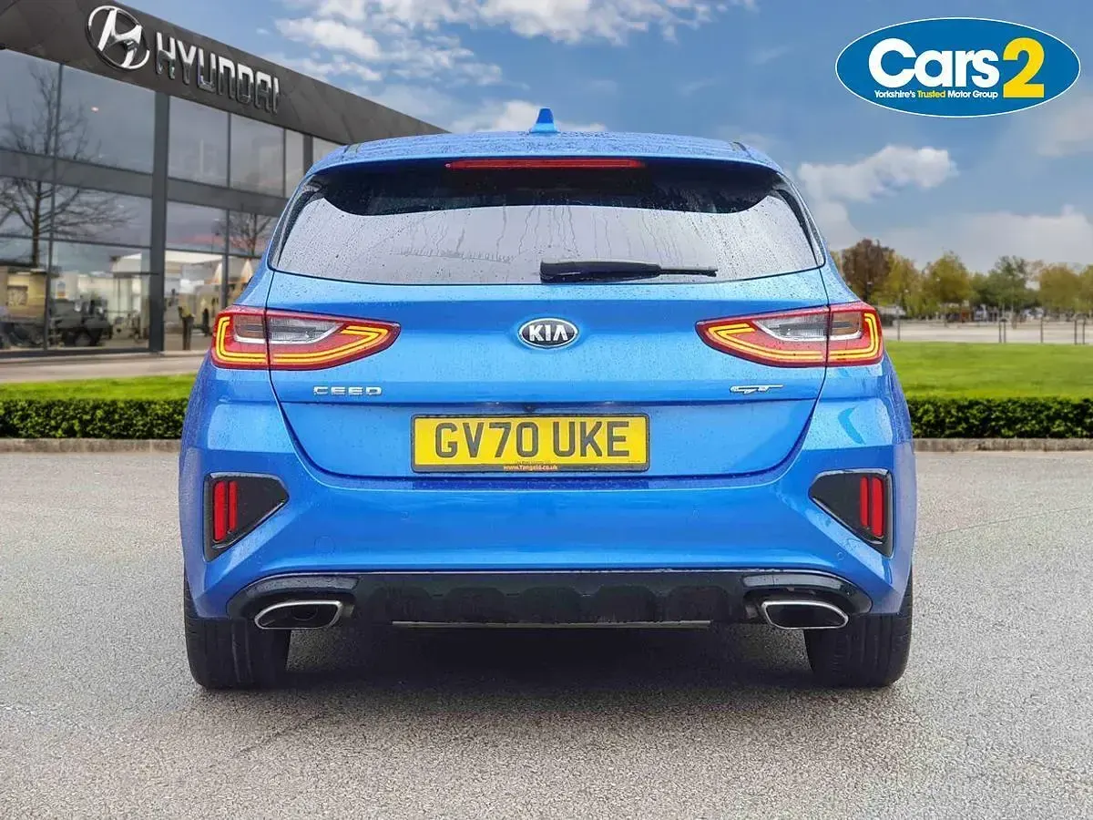 Used Kia Ceed GT GT 204 HP (150 kW) 2021 Blue Hatchback