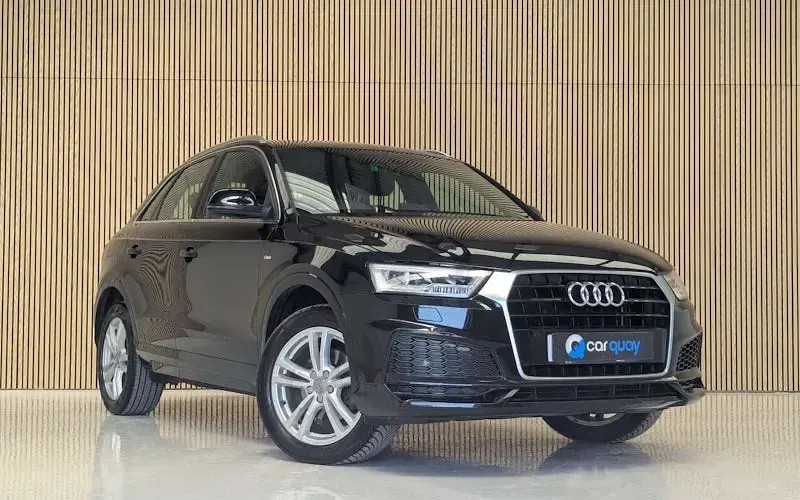 Used Audi Q3 S-Line 150 HP (110 kW) 2018 Black SUV