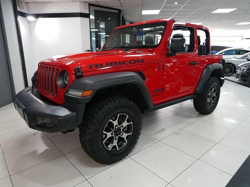 Used Jeep Wrangler Rubicon 200 HP (147 kW) 2019 Red SUV