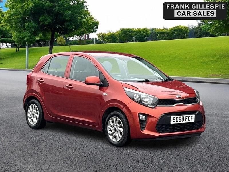 Used Kia Picanto 2019 Orange Hatchback