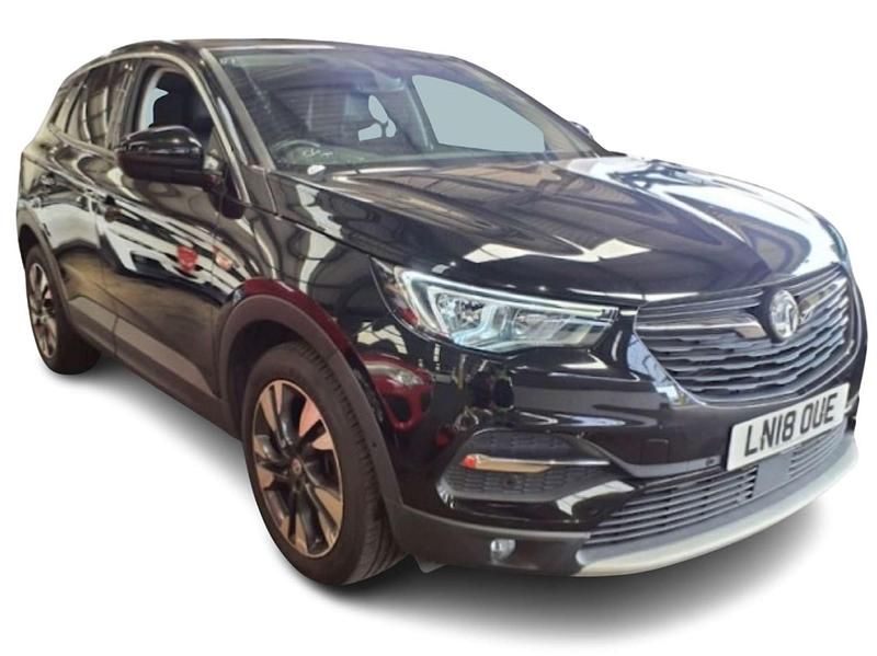 Used Vauxhall Grandland X Sport 130 HP (95 kW) 2018 Black SUV