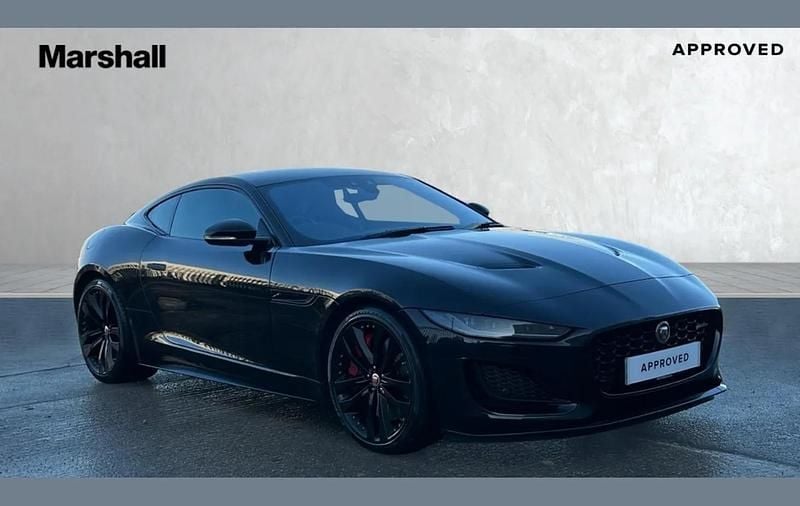 Black Used 2022 Jaguar F-Type R-Dynamic Coupe | £48,790 (Good price) - Image 1/4