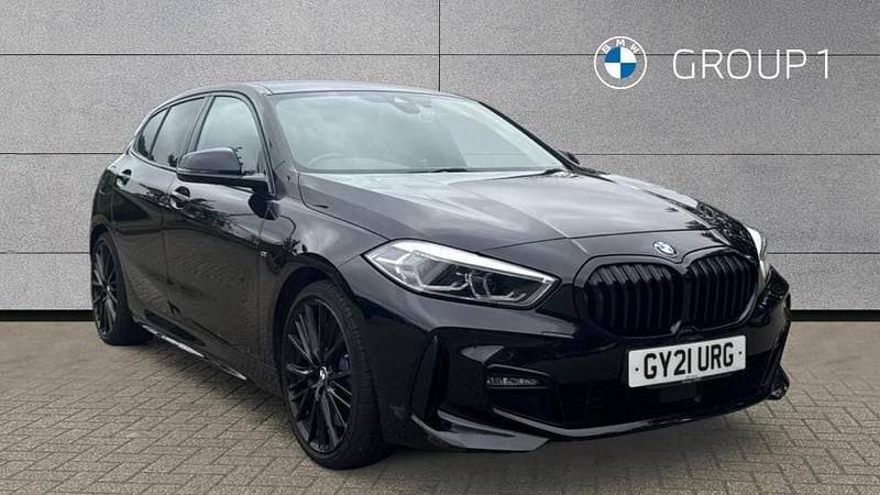 Black Used 2021 BMW 120 M Sport Hatchback | £23,795 (Good price) - Image 1/4