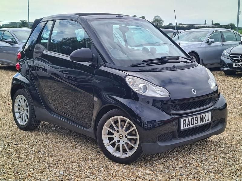 Black Used 2009 Smart ForTwo Cabrio Passion Cabriolet | £3,481 (Fair price) - Image 1/4