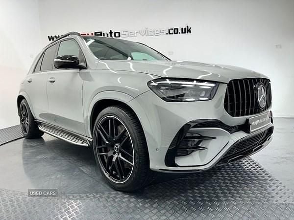 Grey Used 2025 Mercedes GLE450 AMG AMG line Estate | £71,995 (Expensive) - Image 1/4