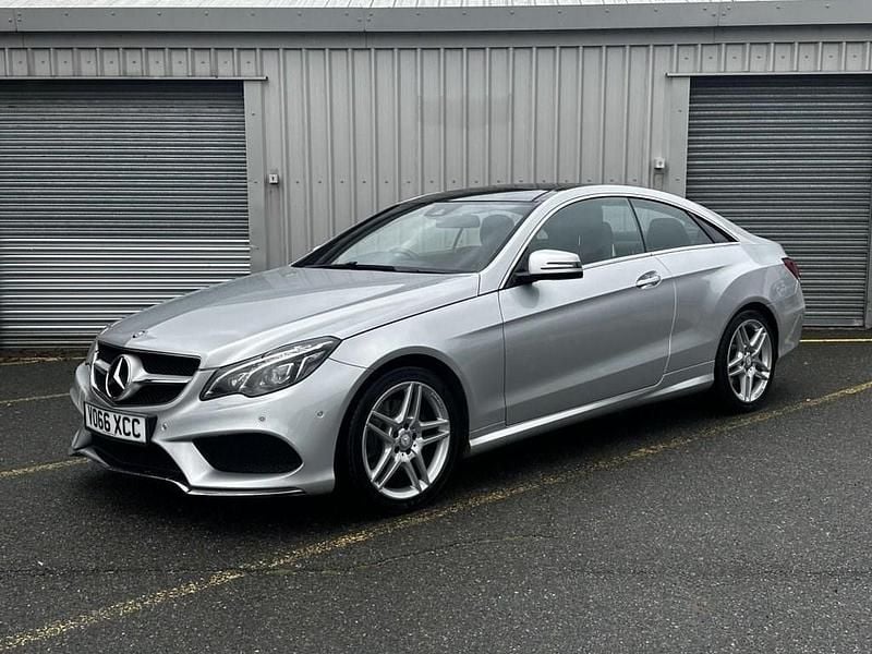 Silver Used 2016 Mercedes E220 AMG Line Premium Coupe | £10,700 (Super price) - Image 1/4