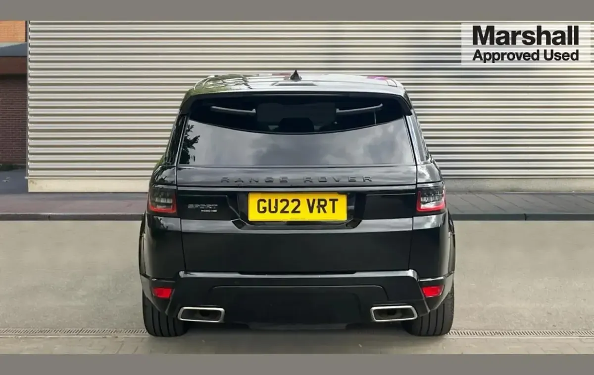 Used Land Rover Range Rover Sport HSE Dynamic 404 HP (297 kW) 2022 Santorini black metallic SUV