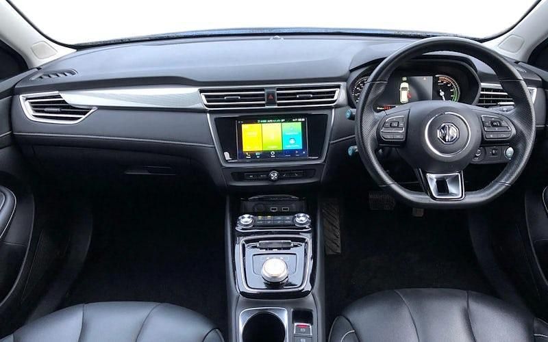 Used MG MG5 EV Exclusive 114 kW (156 HP) 2021 Blue Estate