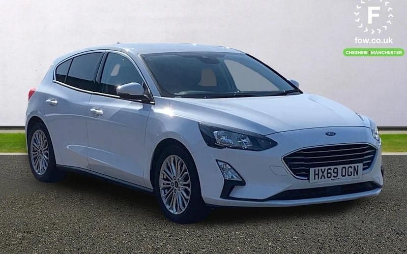 Used Ford Focus Titanium X 150 HP (110 kW) 2019 White Hatchback