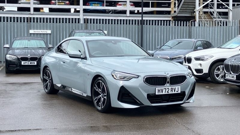 Grey Used 2022 BMW 220 M Sport Coupe | £29,404 (Fair price) - Image 1/4