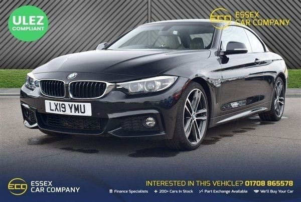 Black Used 2019 BMW 420 M Sport Cabriolet | £17,495 (Fair price) - Image 1/1