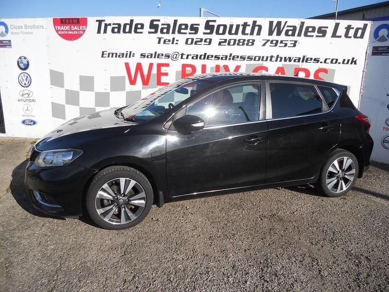 Used Nissan Pulsar N-Connecta 2016 Black Hatchback