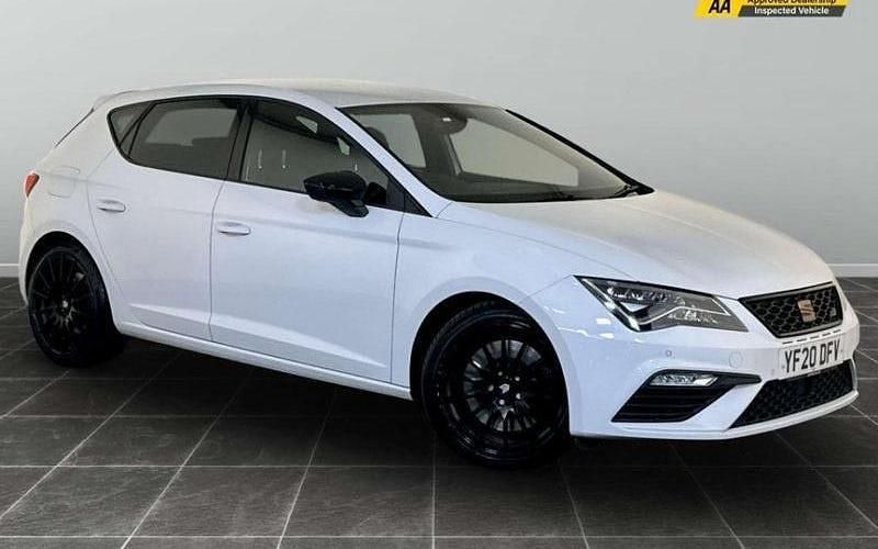 White Used 2020 Cupra Leon Hatchback | £17,495 (Good price) - Image 1/2