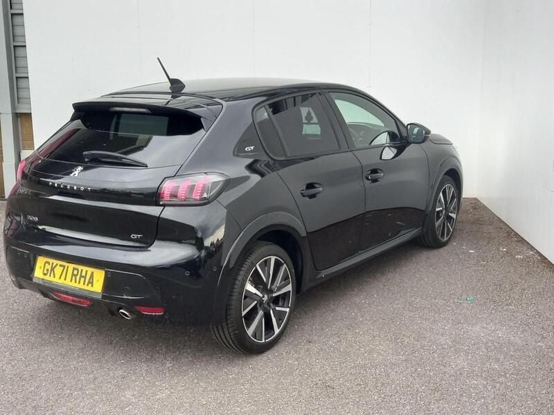 Black Used 2021 Peugeot 208 GT Hatchback | £14,490 (Fair price) - Image 1/4
