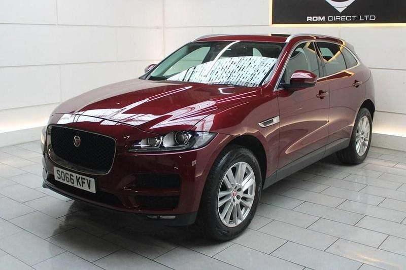 Second-hand Jaguar F-Pace Portfolio 180 CP (132 kW) 2016 Roșu SUV