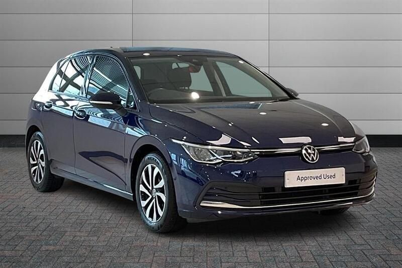 Atlantic blue Used 2022 VW Golf VIII Active Hatchback | £20,488 (Fair price) - Image 1/4