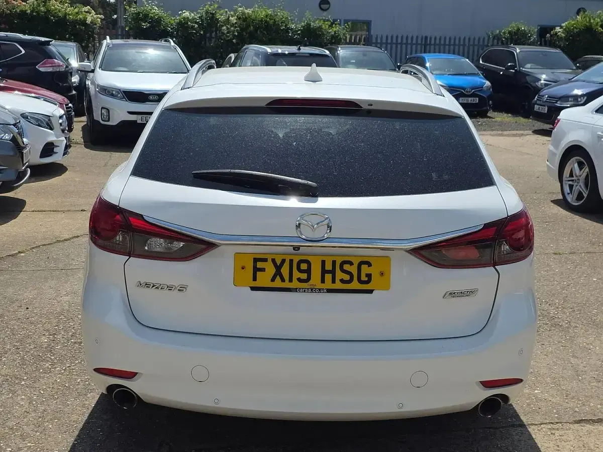Used Mazda 6 Inclusive 165 HP (121 kW) 2019 White Estate