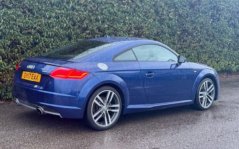 Used Audi TT S-Line 230 HP (169 kW) 2017 Blue Coupe