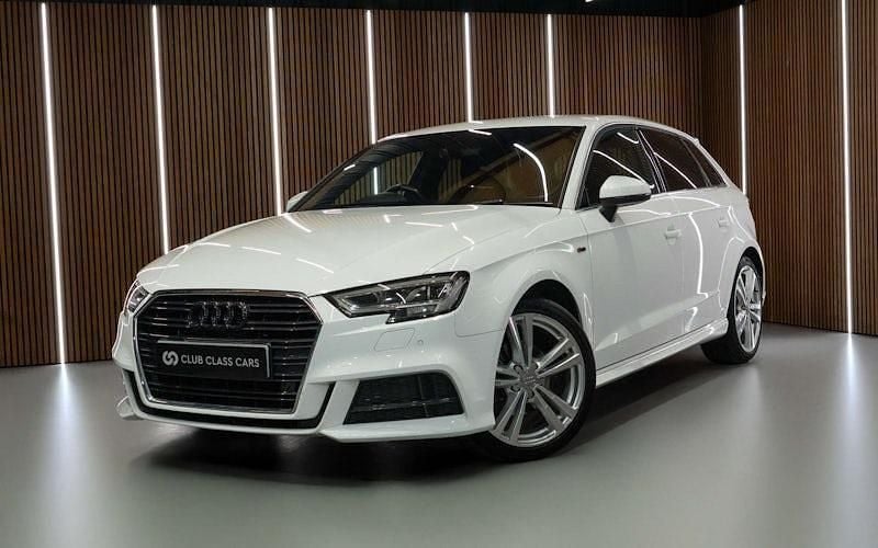 Used Audi A3 Sportback S-Line 150 HP (110 kW) 2016 White Hatchback
